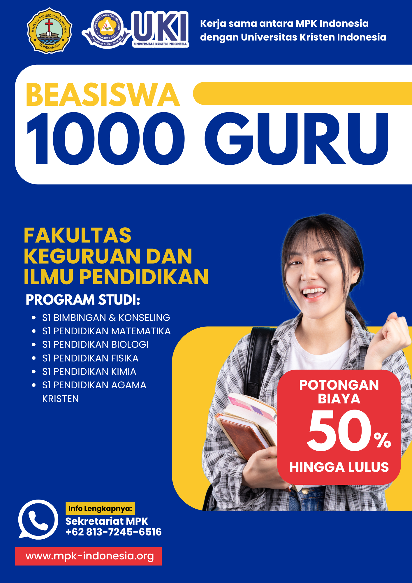 Flyer Beasiswa 1000 Guru